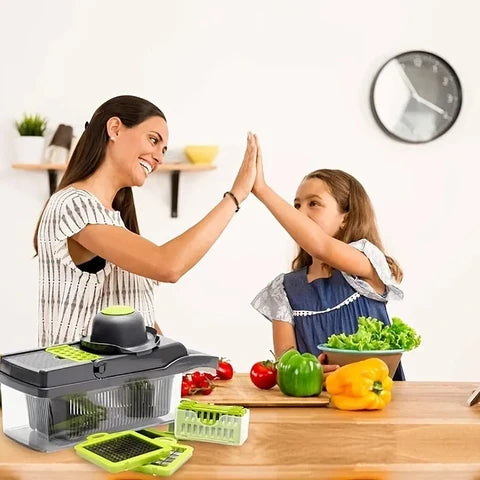 قطّاعة الخضرة 12 فـ 1